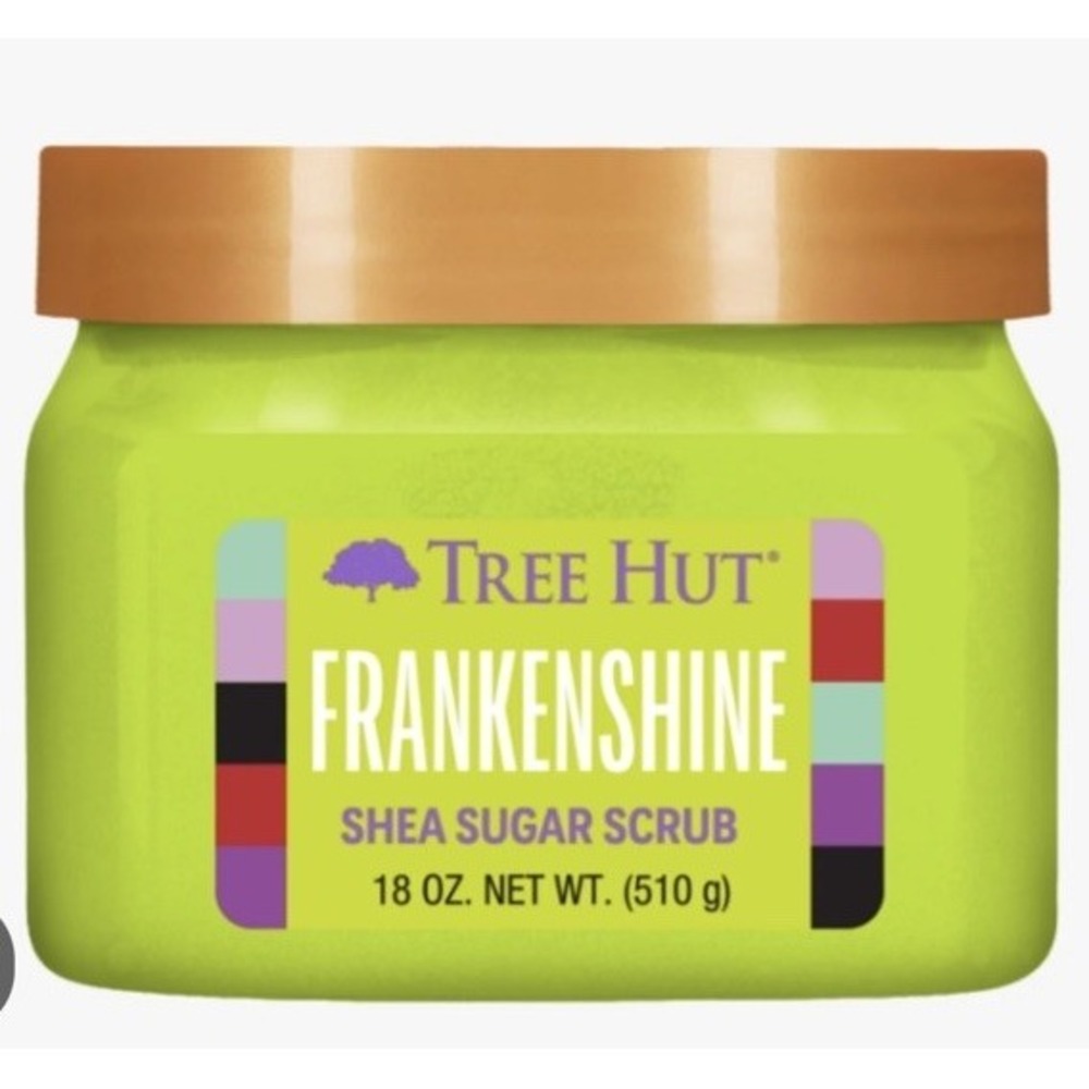 Tree Hut Frankenshine Shea Sugar Scrub - Lime Green NEW